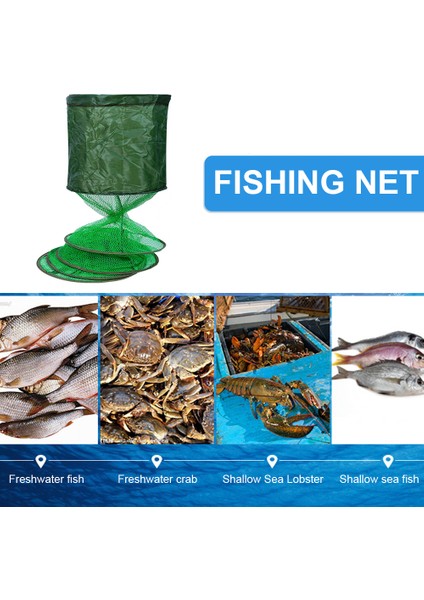 25X1,5M Stili Sıcak Satış Katlanır Teleskopik Çabuk Kuruyan Naylon Örgü Balıkçılık Sepeti Dip Ağları Fyke Net Karides Kafes Açık Olta Takımı Dişli (Yurt Dışından) fiyatları