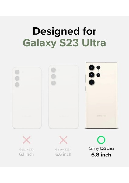 Deppo Trend Samsung Galaxy S23 Ultra Uyumlu Kılıf Kamera Çıkıntılı Korumalı Darbe Önleyici Şeffaf Esnek Renksiz Transparan Koruyucu Silikon Kapak