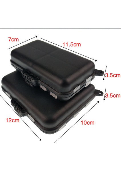 Küçük Stil Siyah Balıkçılık Aksesuarları Saklama Kutusu ile Çok Fonksiyonlu Plastik Yem Saklama Kutusu (Yurt Dışından) modelleri