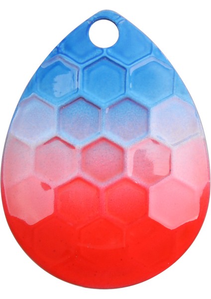 Kırmızı-Beyaz-Mavi Tarzı Er Balıkçılık Colorado Söğüt Bıçakları Cazibesi Yapımı Için Dıy Balıkçılık Accessorieerbait Tuzlu Su Walleye Rig Mücadele (Yurt Dışından)