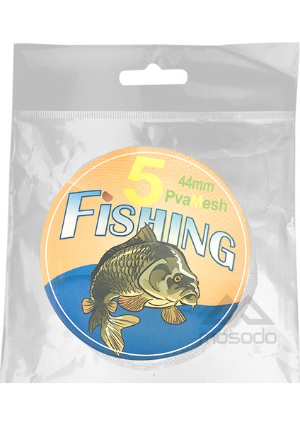 44MMX5M-OPP Stili Mosodo Pva Balıkçılık Ağı Çözünür Dar Balık Örgü Net Dolum Çorap 5 M Besleyici Tuzak Yem Çantası Ağları Fishnet Balık Dişlisi Koruyun (Yurt Dışından)