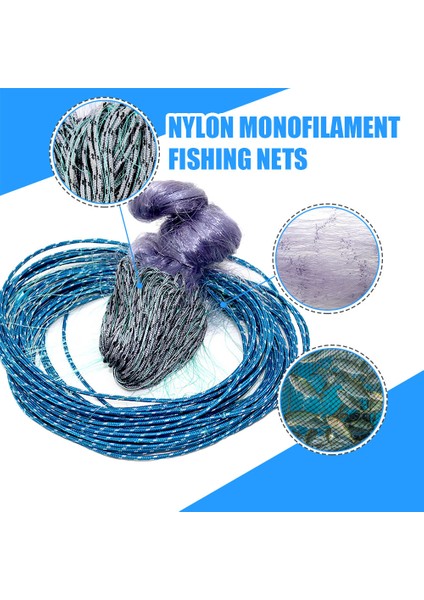 30X0,7M Tarzı 1. Monofilament Balıkçılık Tuzak Net Naylon Balık Ağı Açık Olta Takımı Balıkçılar Balıkçılık Aksesuarları Mücadele (Yurt Dışından)