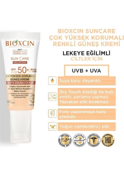 Sun Care Lekeli Ciltler Için Güneş Kremi Spf 50+ 50 ml - Renkli fiyatları