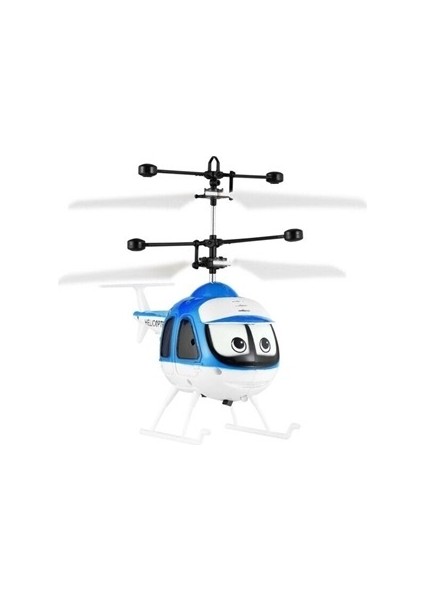 Mini Kızılötesi Sensör Helikopter Uçak 3D Gyro Helikoptero Elektrikli Mikro Helikopter Oyuncak Hediye Çocuklar Için | Rc Uçaklar (Mavi) (Yurt Dışından)