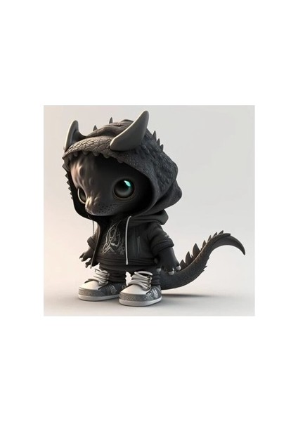 Halloween Dragon Boy Resin Halloween Car Office Home Decoration Clollectible Action Figures Toys 13CM (Yurt Dışından)