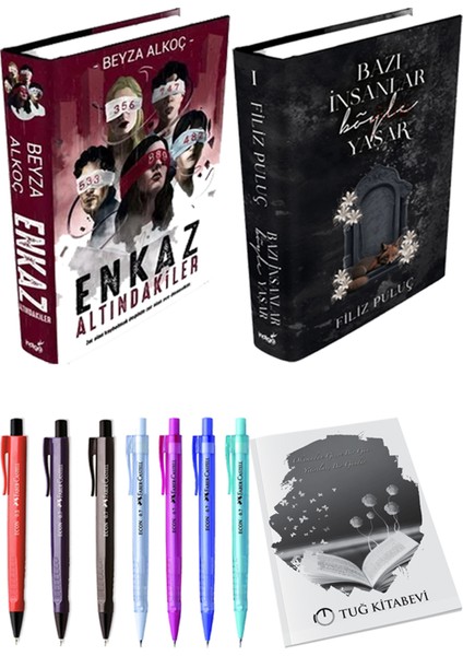 Enkaz Altındakiler 1 - Bazı İnsanlar Böyle Yaşar 1 + Kalem + Not Defteri