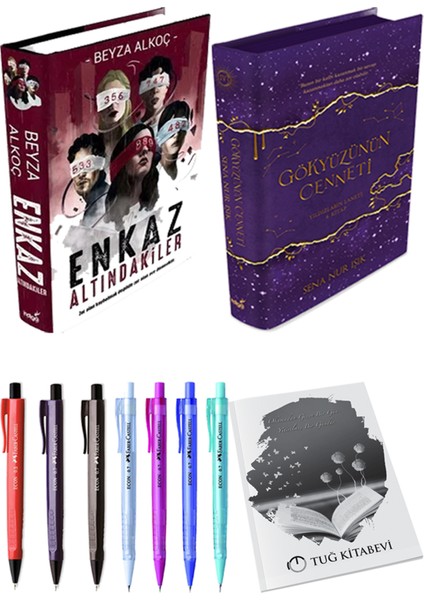 Enkaz Altındakiler 1 - Gökyüzünün Cenneti 4 + Kalem + Not Defteri