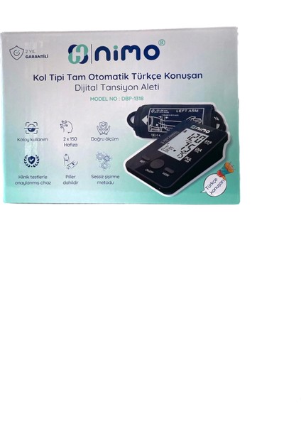 Tansiyon Aleti Koldan Ölçer Konuşan DBP-1318