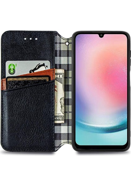 Samsung Galaxy A24 4g Için Kılıf Moda Tasarım Cüzdan Fonksiyonu Kapak Çevirin (Yurt Dışından) fiyatları