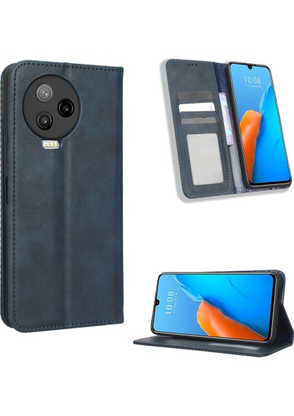 Infinix Not 12 Pro 4g Pu Deri Manyetik Kapatma Cüzdan Için Kılıf (Yurt Dışından)