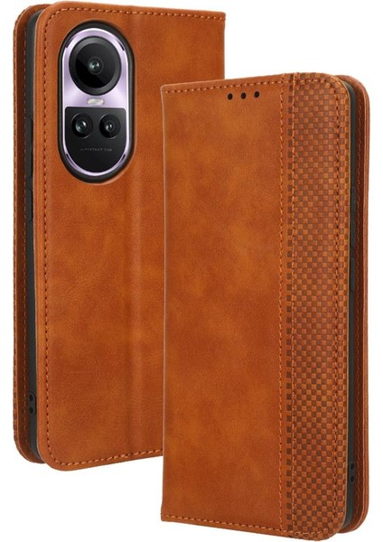 Oppo Oppo 10 5g Pu Deri Manyetik Kapatma Cüzdan Için Kılıf (Yurt Dışından)