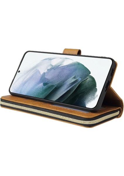Samsung Galaxy S21 Artı 9 Kart ile El Kayışı Cüzdan Kılıf (Yurt Dışından) indirimleri