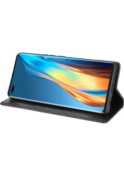Tecno Phantom x Manyetik Kapatma Cüzdan Pu Deri Için Kılıf (Yurt Dışından)