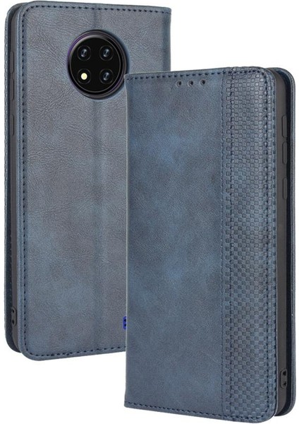 Oukitel C19 Cüzdan Manyetik Kapatma Pu Deri Için Kılıf (Yurt Dışından)