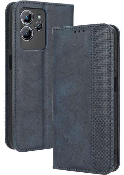 Oukitel C32 Cüzdan Pu Deri Manyetik Kapatma Için Kılıf (Yurt Dışından)