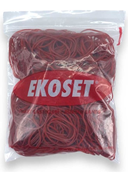 Kırmızı Para Lastiği 500 gr