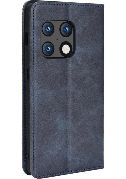 Oneplus 10 Için Kılıf Pro 5g Cüzdan Manyetik Kapatma Pu Deri (Yurt Dışından)