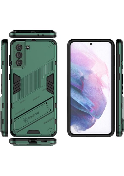 Samsung Galaxy S21 5g Koruyucu Kapak Için Kickstand Sağlam Askeri (Yurt Dışından) indirimleri