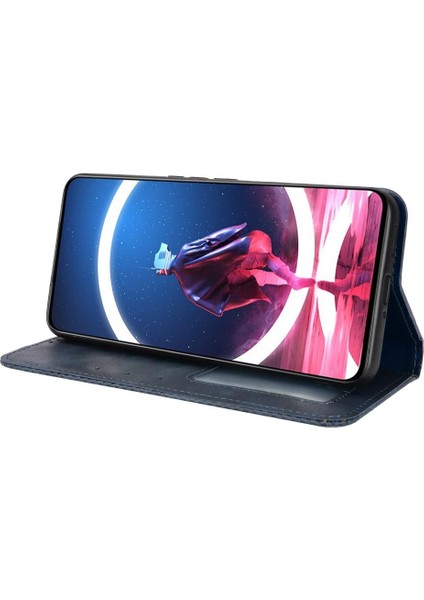 Zte Nubia Kırmızı Sihirli 7 Pro Pu Deri Cüzdan Manyetik Kapatma (Yurt Dışından)