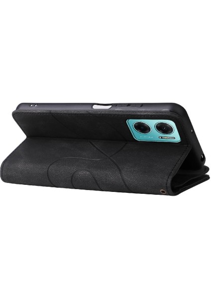 Xiaomi Redmi 10 5g Fermuar Cüzdan Tarzı ile Iki Renkli Dikiş (Yurt Dışından)