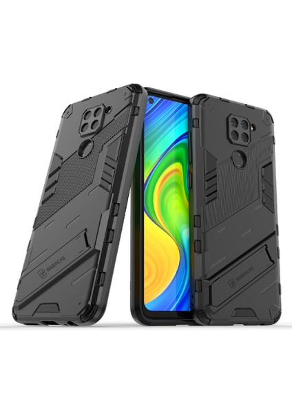 Xiaomi Redmi Not 9 Için Sağlam Askeri Koruyucu Kapak Kickstand (Yurt Dışından)