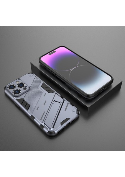 Iphone 15 Için Kılıf Pro Max Koruyucu Kapak Kickstand Sağlam Askeri (Yurt Dışından)