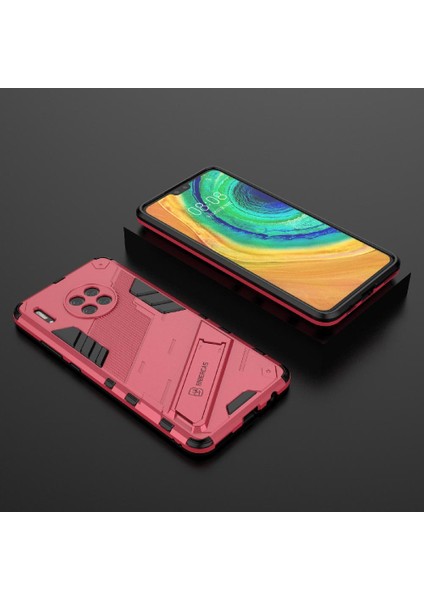 Colorful Shop Huawei Mate 30 Için Kılıf Koruyucu Kapak Kickstand Sağlam Askeri (Yurt Dışından)