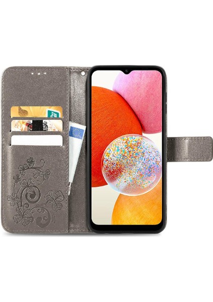 Samsung Galaxy A14 Için Kılıf 4g Zarif Iş Kısa Kayış Kapak Çevirin (Yurt Dışından)