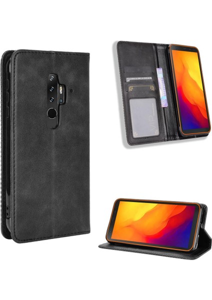 Blackview Bvbvpro Manyetik Kapatma Cüzdan Pu Deri Için Kılıf (Yurt Dışından)
