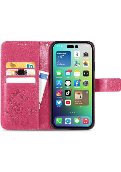 Iphone 14 Dört Yapraklı Yonca Zarif Iş Kısa Kayış Deri (Yurt Dışından) indirimleri