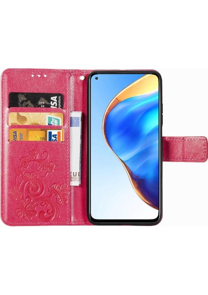 Xiaomi 10T Kısa Kayış Deri Kılıf Kapak Çevirin Zarif Iş (Yurt Dışından)