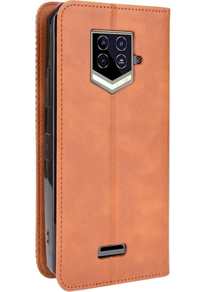 Oukitel WP15 Manyetik Kapatma Pu Deri Cüzdan Için Kılıf (Yurt Dışından) modelleri