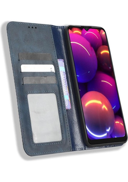 Tcl 305I Manyetik Kapatma Cüzdan Pu Deri Için Kılıf (Yurt Dışından)