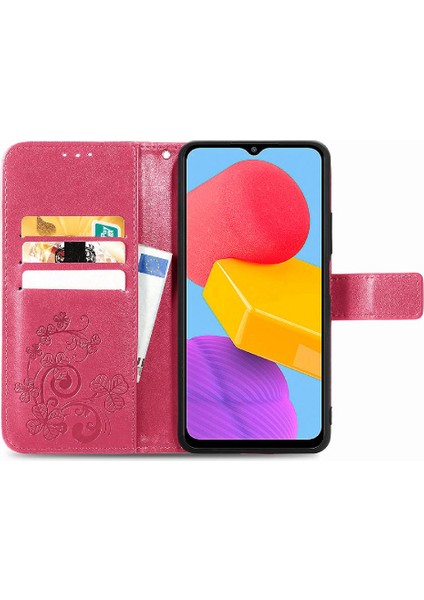 Samsung Galaxy M13 4g Flip Kapak Için Kılıf Zarif Iş Dört Yaprak (Yurt Dışından) fırsatları