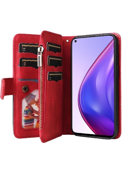 Xiaomi 10T/10T Pro Fermuar Cüzdan Tarzı ile Iki Renkli Dikiş (Yurt Dışından) indirimleri