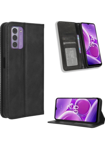 Nokia G42 5g Pu Deri Manyetik Kapatma Cüzdan Için Kılıf (Yurt Dışından) modelleri
