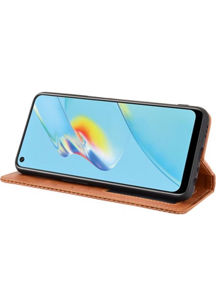 Oppo A54 4g Cüzdan Manyetik Kapatma Pu Deri Için Kılıf (Yurt Dışından) modelleri