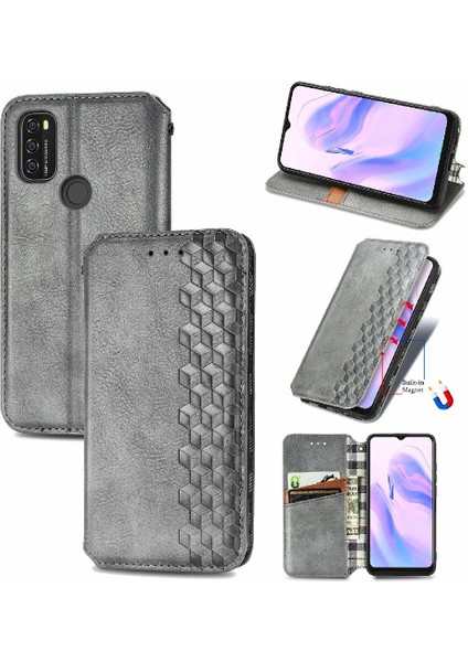 Blackview A70 Zarif Iş Deri Çanta Cüzdan Fonksiyonu Için Kılıf (Yurt Dışından)