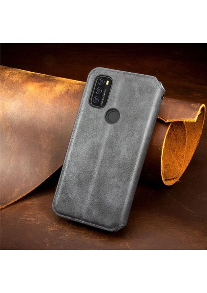 Blackview A70 Zarif Iş Deri Çanta Cüzdan Fonksiyonu Için Kılıf (Yurt Dışından)