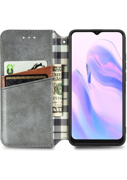 Blackview A70 Zarif Iş Deri Çanta Cüzdan Fonksiyonu Için Kılıf (Yurt Dışından)
