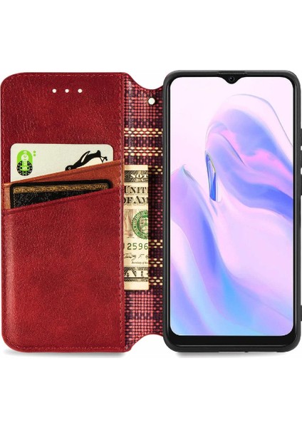 Blackview A70 Zarif Iş Deri Çanta Cüzdan Fonksiyonu Için Kılıf (Yurt Dışından)