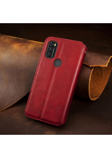 Blackview A70 Zarif Iş Deri Çanta Cüzdan Fonksiyonu Için Kılıf (Yurt Dışından)