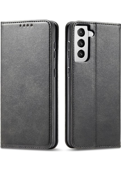 Samsung Galaxy S21 Artı Deri Kart Sahibinin ile Folio Flip Case (Yurt Dışından)
