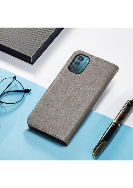 Nokia G21 Kısa Kayış Dört Yapraklı Yonca Flip Kapak Kılıf (Yurt Dışından) modelleri