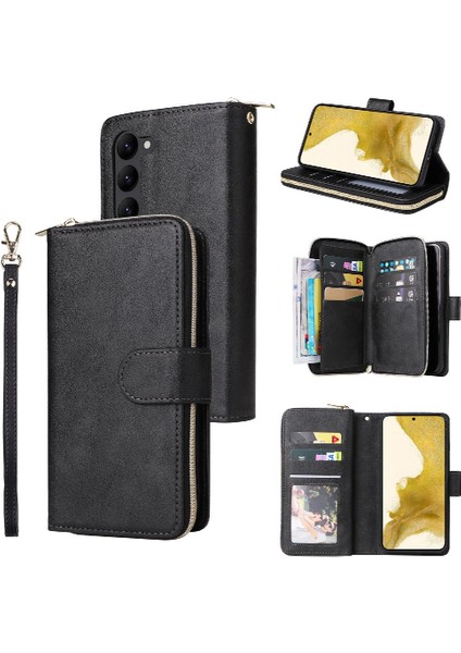 Samsung Galaxy S23 Artı Kart Tutucu Flip Kapak El Kayışı ile 9 (Yurt Dışından) fiyatları