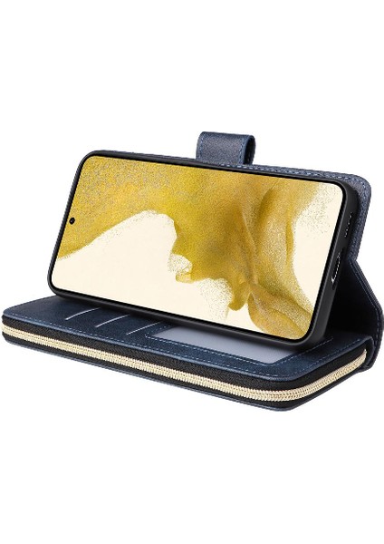 Samsung Galaxy S23 Artı Kart Tutucu Flip Kapak El Kayışı ile 9 (Yurt Dışından) modelleri