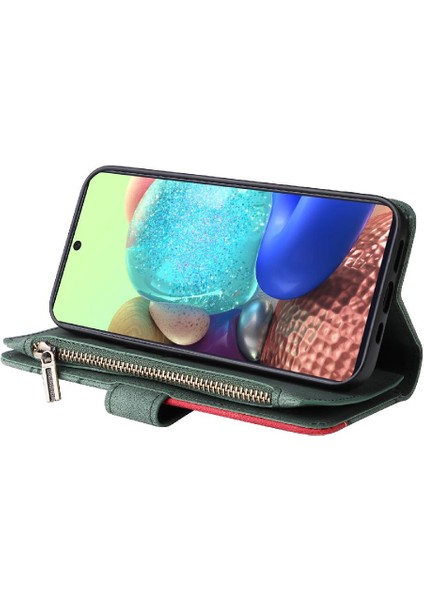 Samsung Galaxy A71 5g Kickstand Koruyucu Iki Renkli Dikiş Için Kılıf (Yurt Dışından) indirimleri