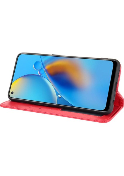 Oppo A74 4g Manyetik Kapatma Cüzdan Pu Deri Için Kılıf (Yurt Dışından) fırsatları
