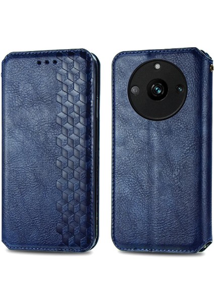 Oppo Realme 11 Pro Için Kılıf Zarif Iş Cüzdan Fonksiyonu Deri (Yurt Dışından)