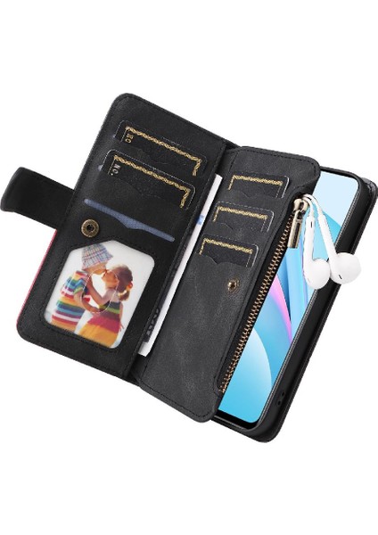 Xiaomi 10T Lite Fermuar Cüzdan Tarzı Kickstand Koruyucu Kılıf (Yurt Dışından) indirimleri